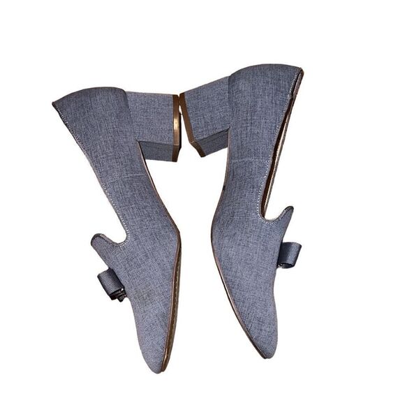 Charter Club Gray Textile Shoes Size 7.5 M - Picture 3 of 5